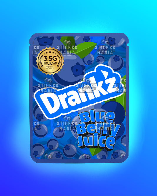 Drankz Blueberry Juice | Pre-Made Sticker Bag | 3.5g