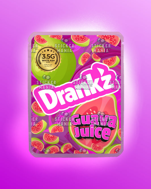 Drankz Guava Juice | Pre-Made Sticker Bag | 3.5g