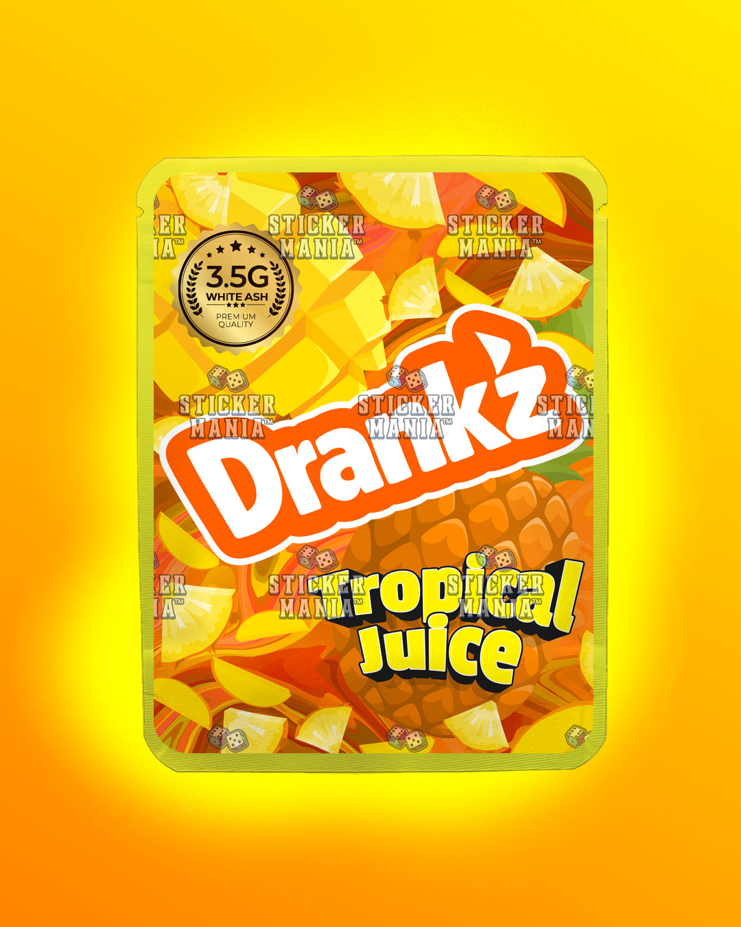 Drankz Tropical Juice | Pre-Made Sticker Bag | 3.5g