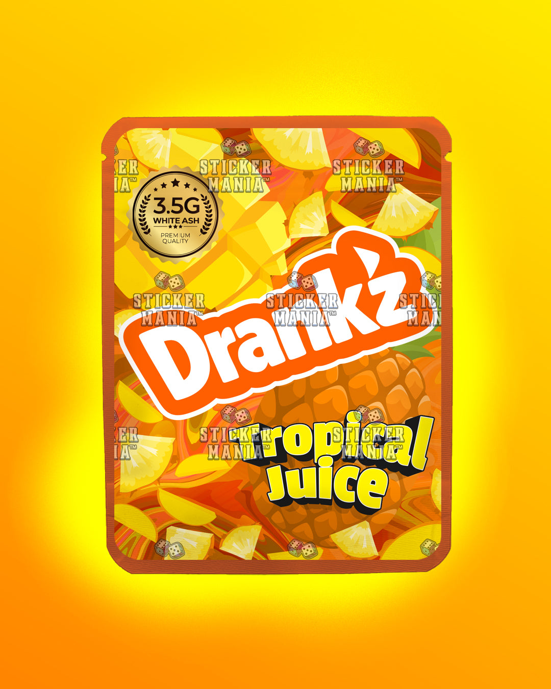 Drankz Tropical Juice | Pre-Made Sticker Bag | 3.5g