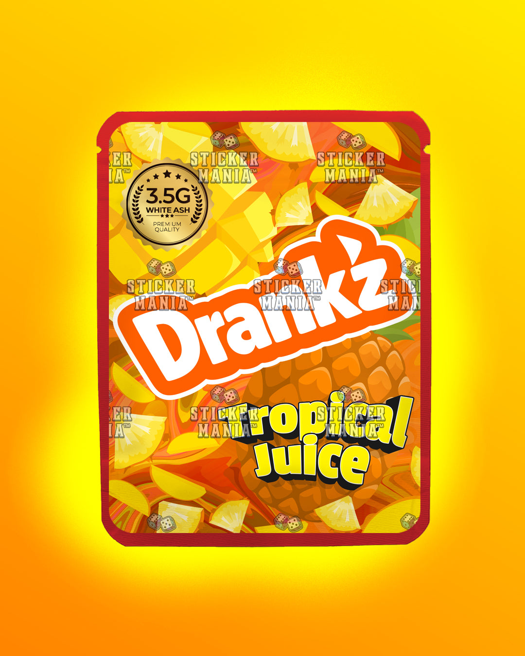 Drankz Tropical Juice | Pre-Made Sticker Bag | 3.5g