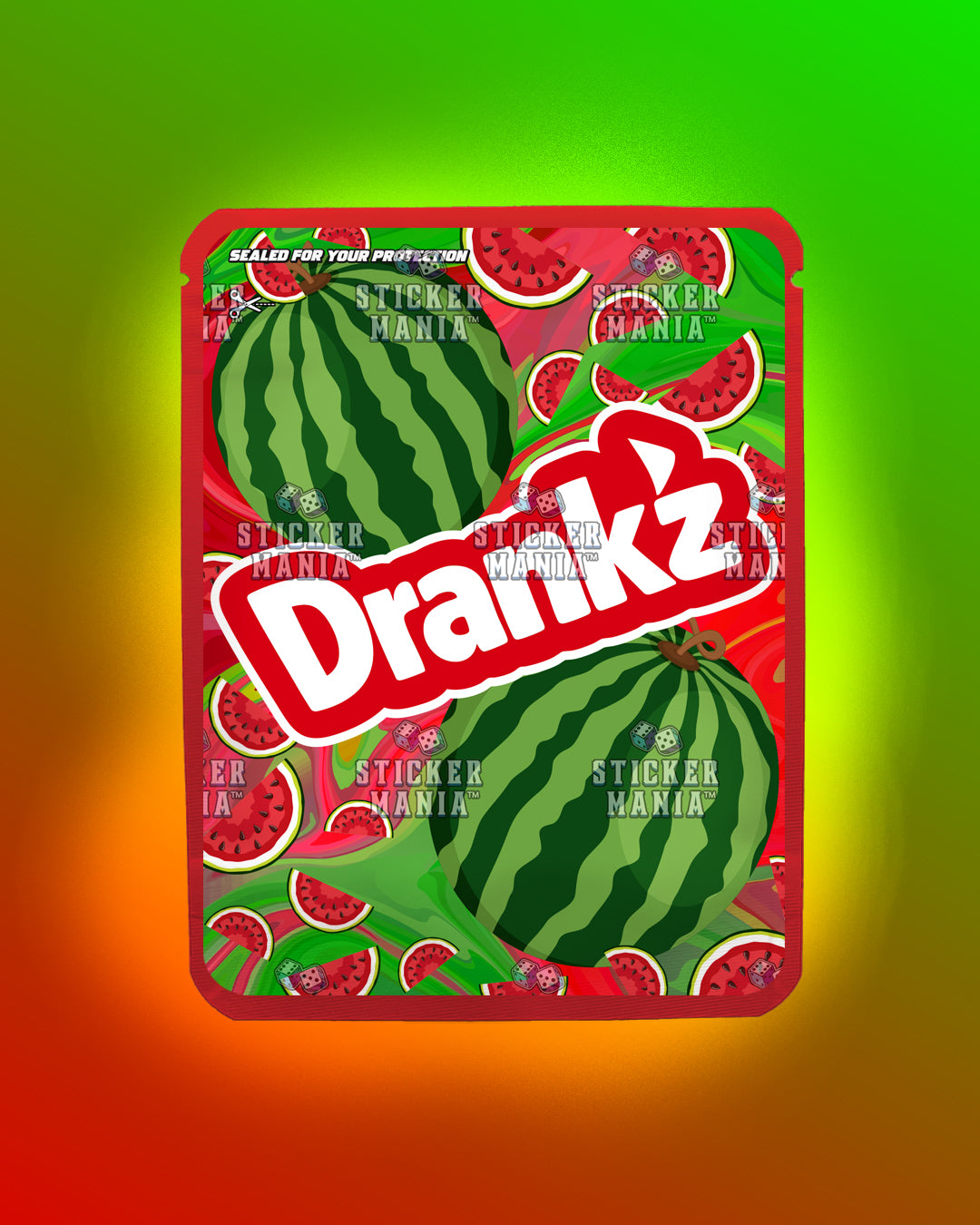 Drankz Watermelon Juice | Pre-Made Sticker Bag | 3.5g