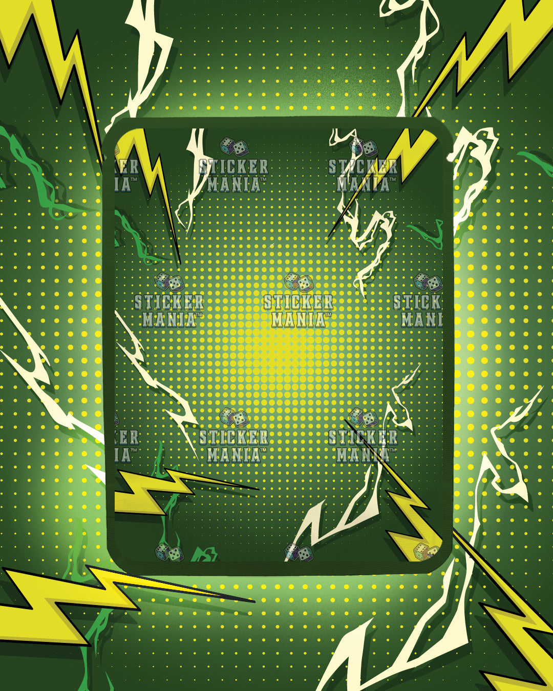 Fizzies Lemon Lime | Pre-Made Sticker Bag | 3.5g