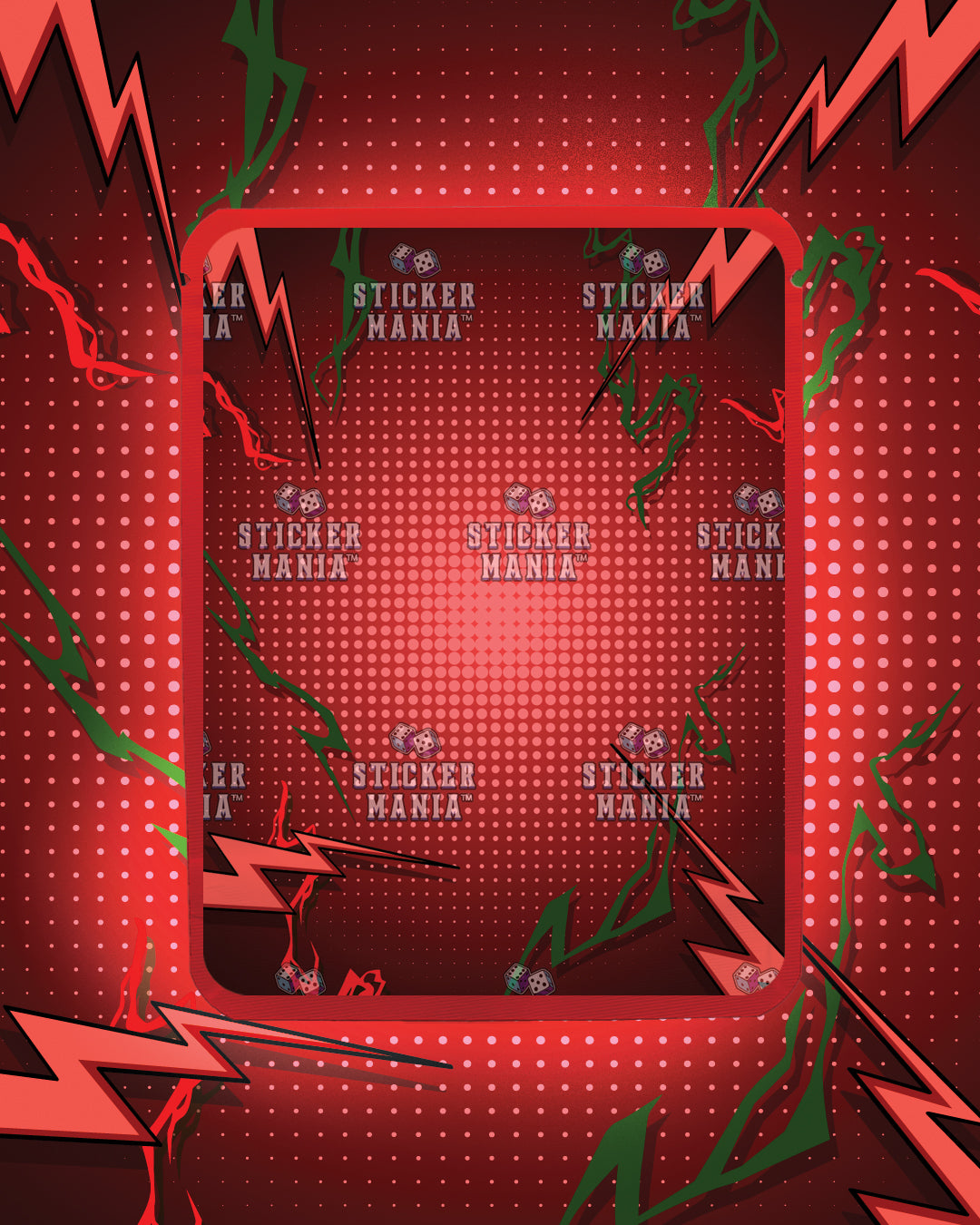 Fizzies Red Berry | Pre-Made Sticker Bag | 3.5g