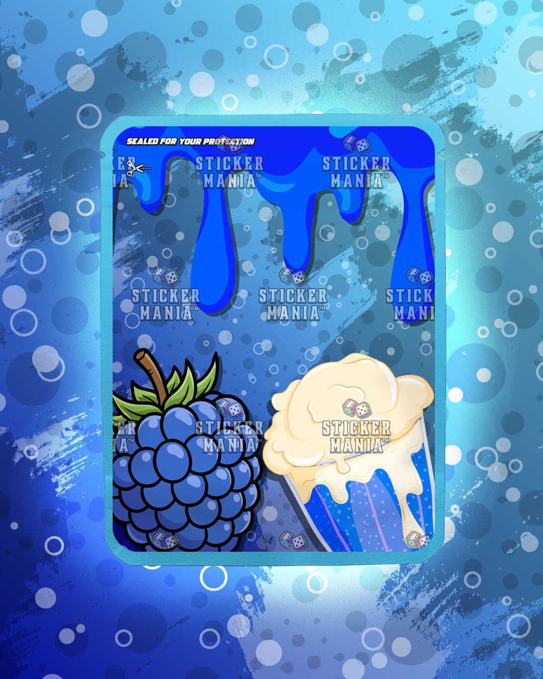 Floatz Berry | Pre-Made Sticker Bag | 3.5g