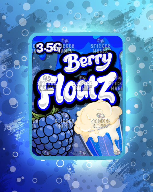 Floatz Berry | Pre-Made Sticker Bag | 3.5g