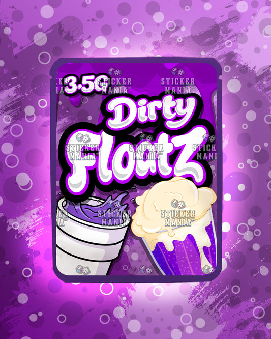 Floatz Dirty | Pre-Made Sticker Bag | 3.5g