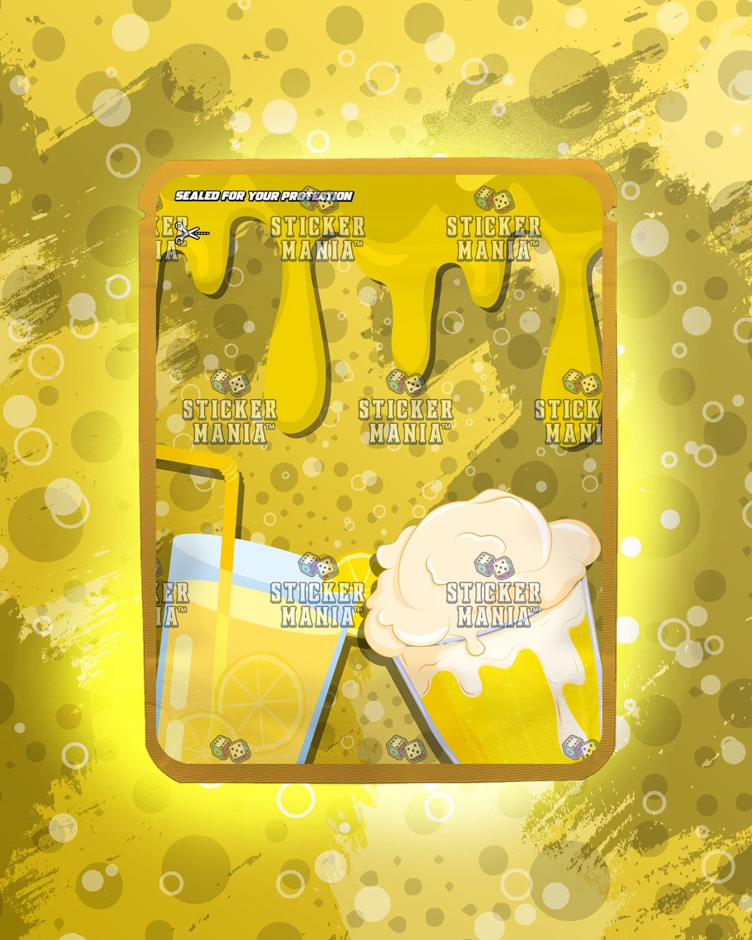 Floatz Lemonade | Pre-Made Sticker Bag | 3.5g