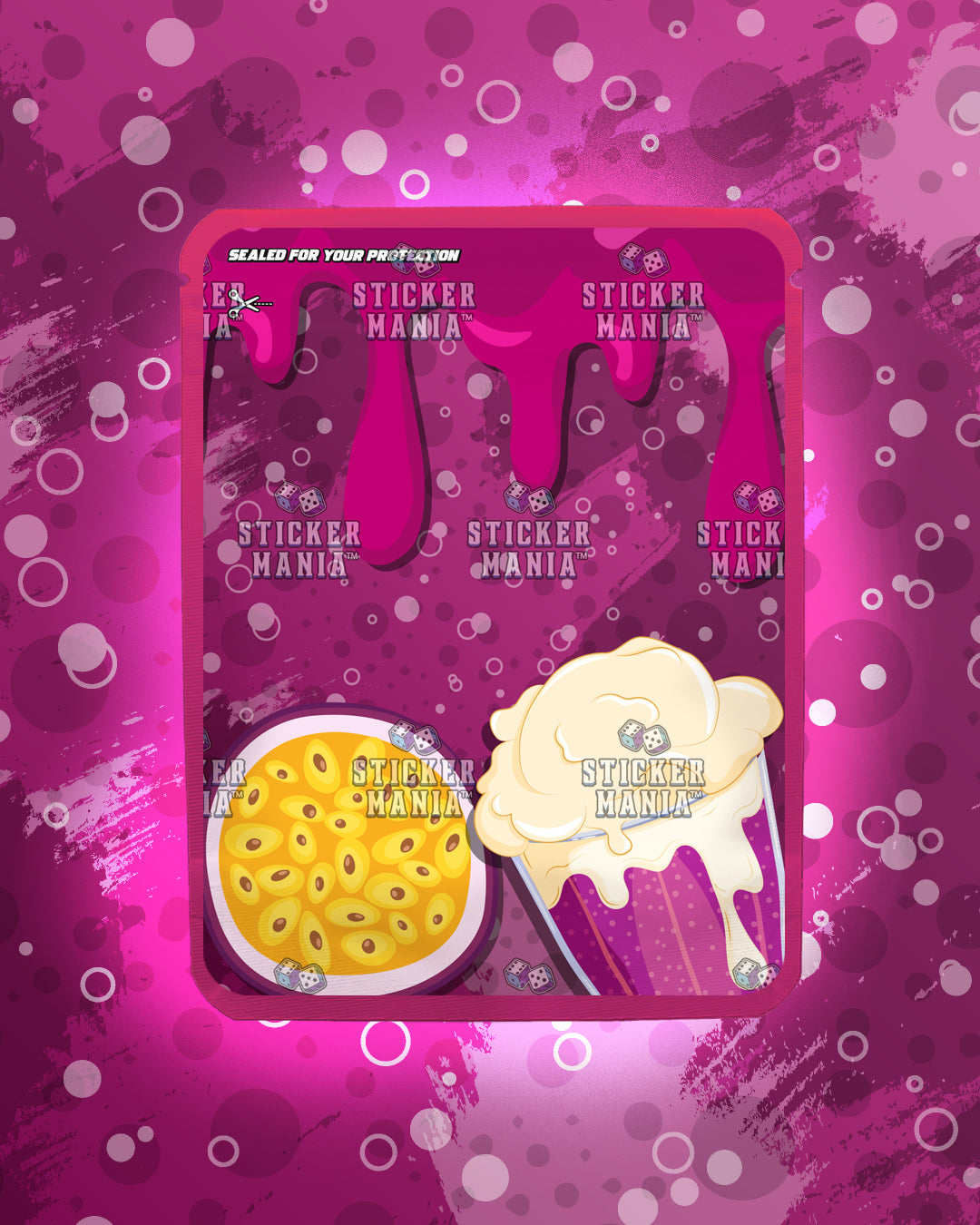 Floatz Passion | Pre-Made Sticker Bag | 3.5g