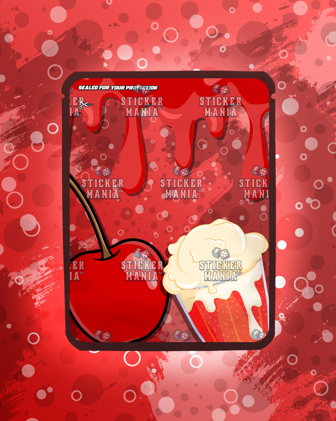 Floatz Shirley | Pre-Made Sticker Bag | 3.5g