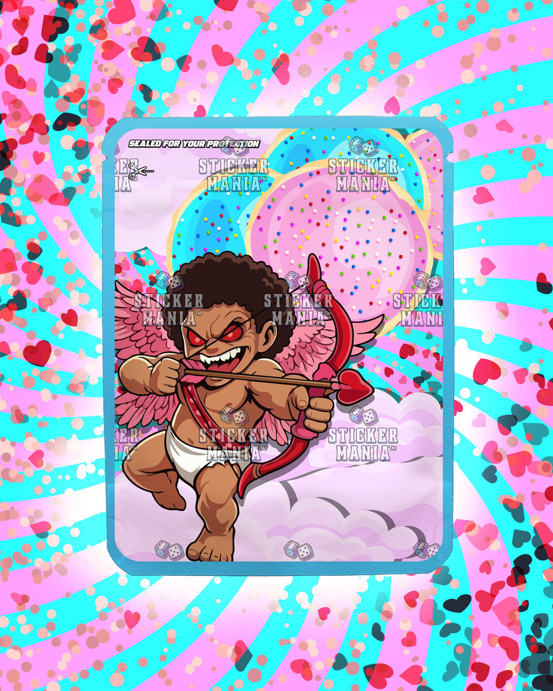 Cupidz Frosted Cookies | Pre-Made Sticker Bag | 3.5g