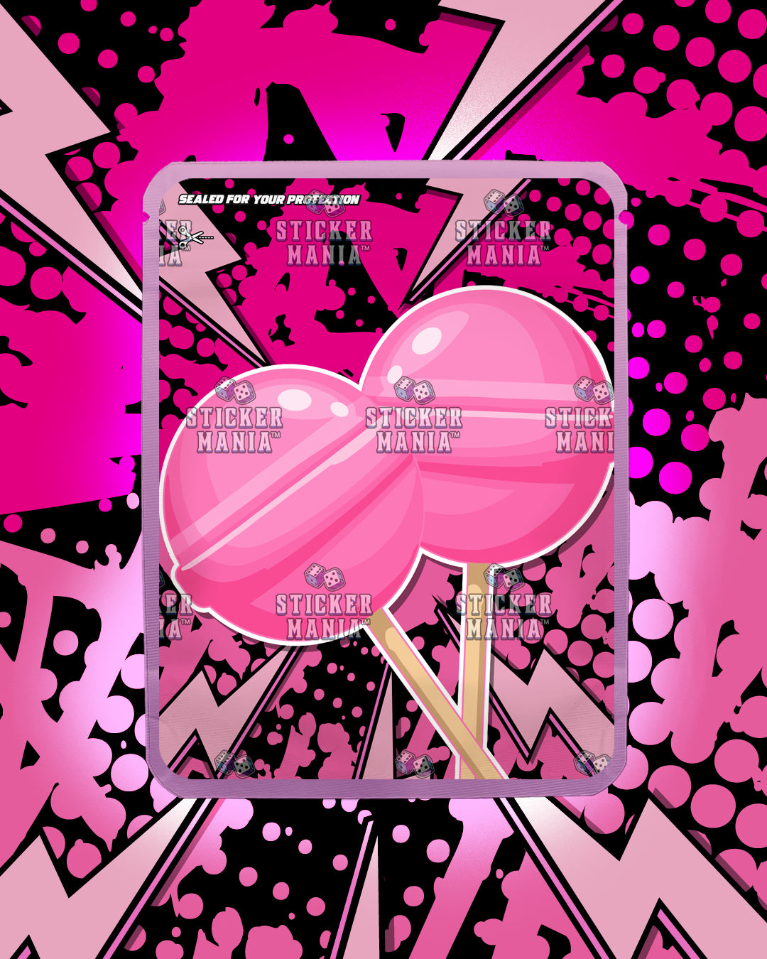 Gas Popz Guava Breeze | Pre-Made Sticker Bag | 3.5g