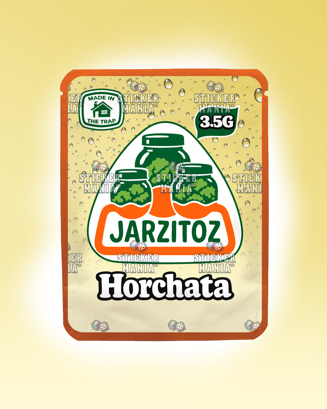 Jarzitoz Horchata | Pre-Made Sticker Bag | 3.5g
