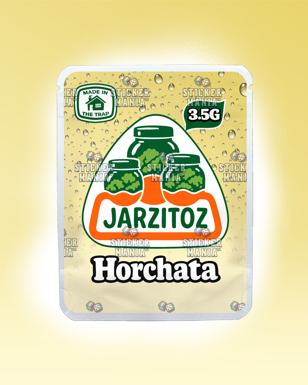 Jarzitoz Horchata | Pre-Made Sticker Bag | 3.5g