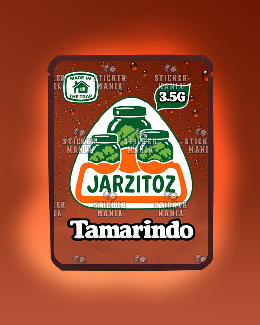 Jarzitoz Tamarindo | Pre-Made Sticker Bag | 3.5g