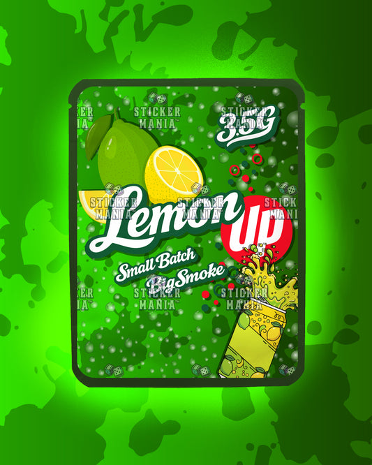Lemon Up | Pre-Made Sticker Bag | 3.5g