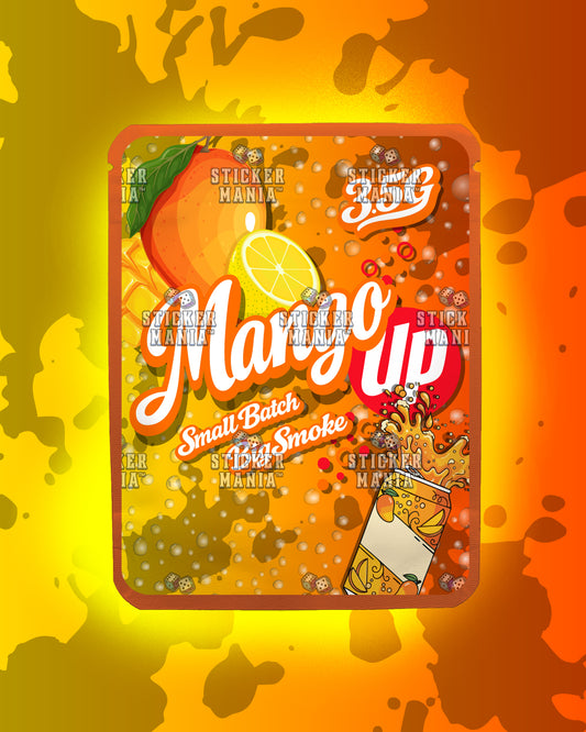 Mango Up | Pre-Made Sticker Bag | 3.5g