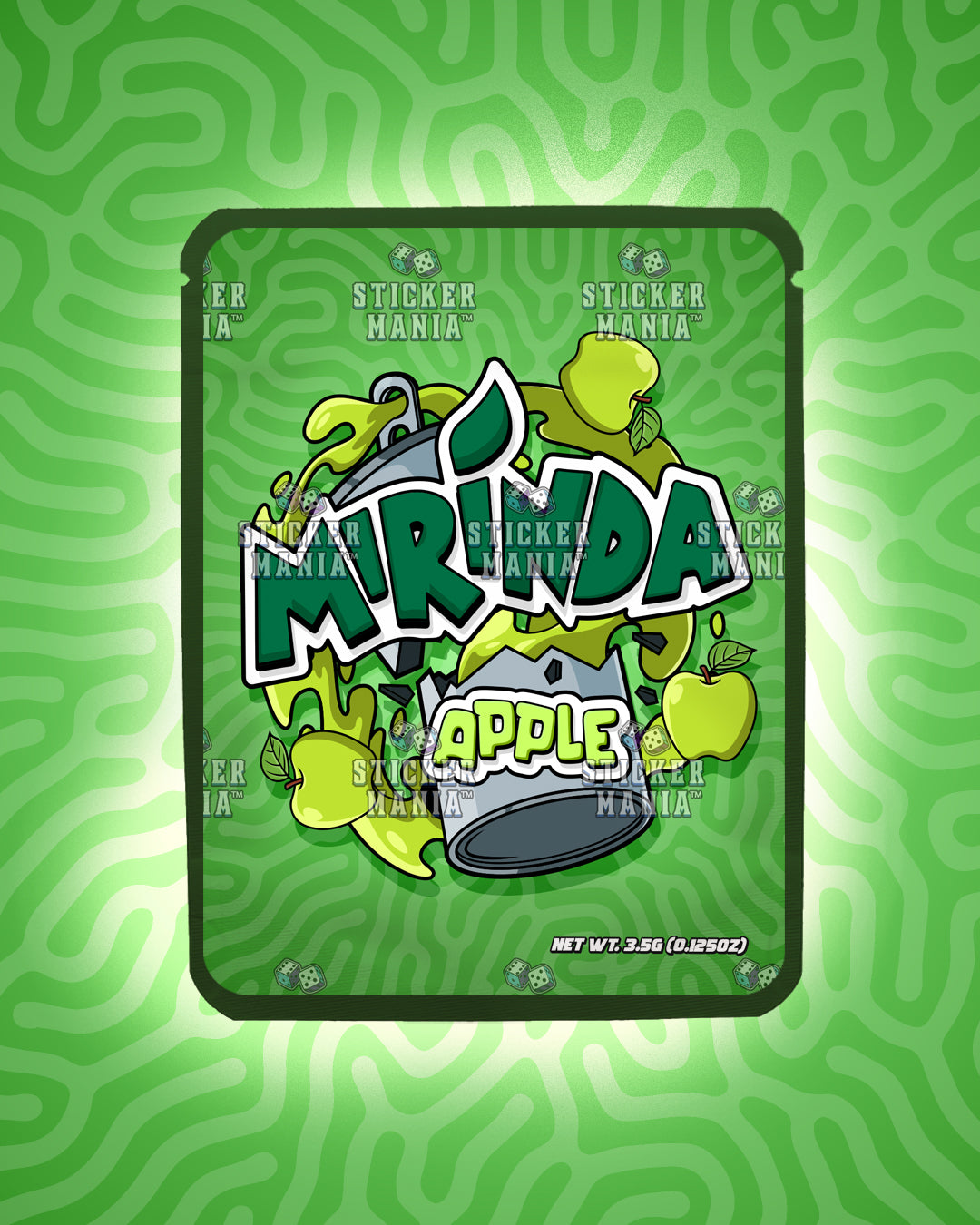 Mirinda Apple | Pre-Made Sticker Bag | 3.5g