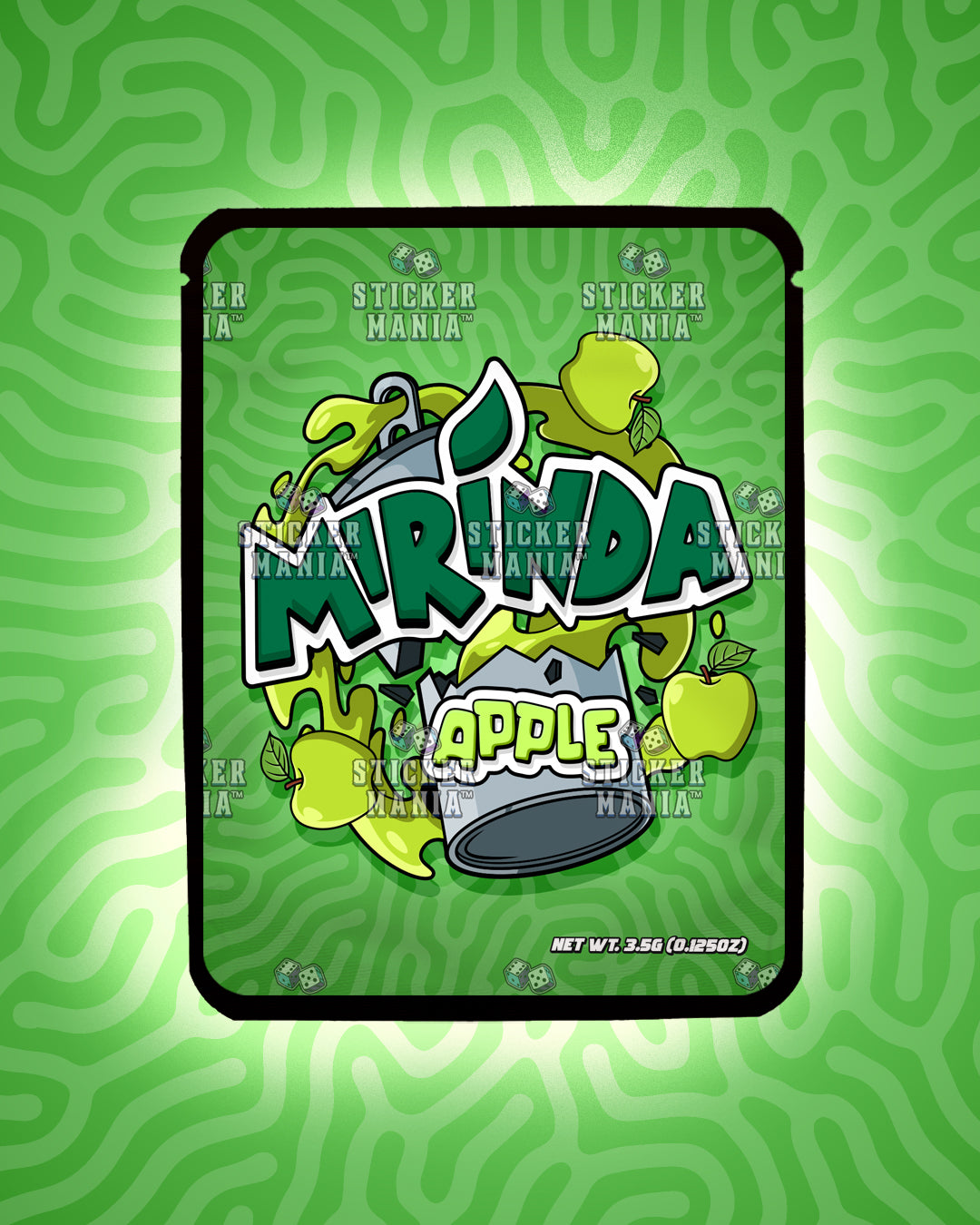 Mirinda Apple | Pre-Made Sticker Bag | 3.5g