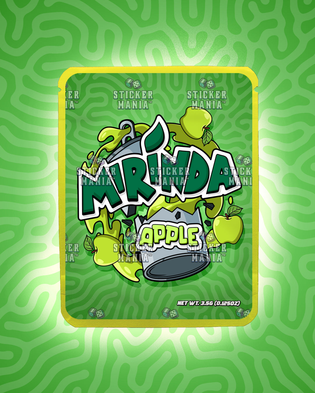 Mirinda Apple | Pre-Made Sticker Bag | 3.5g