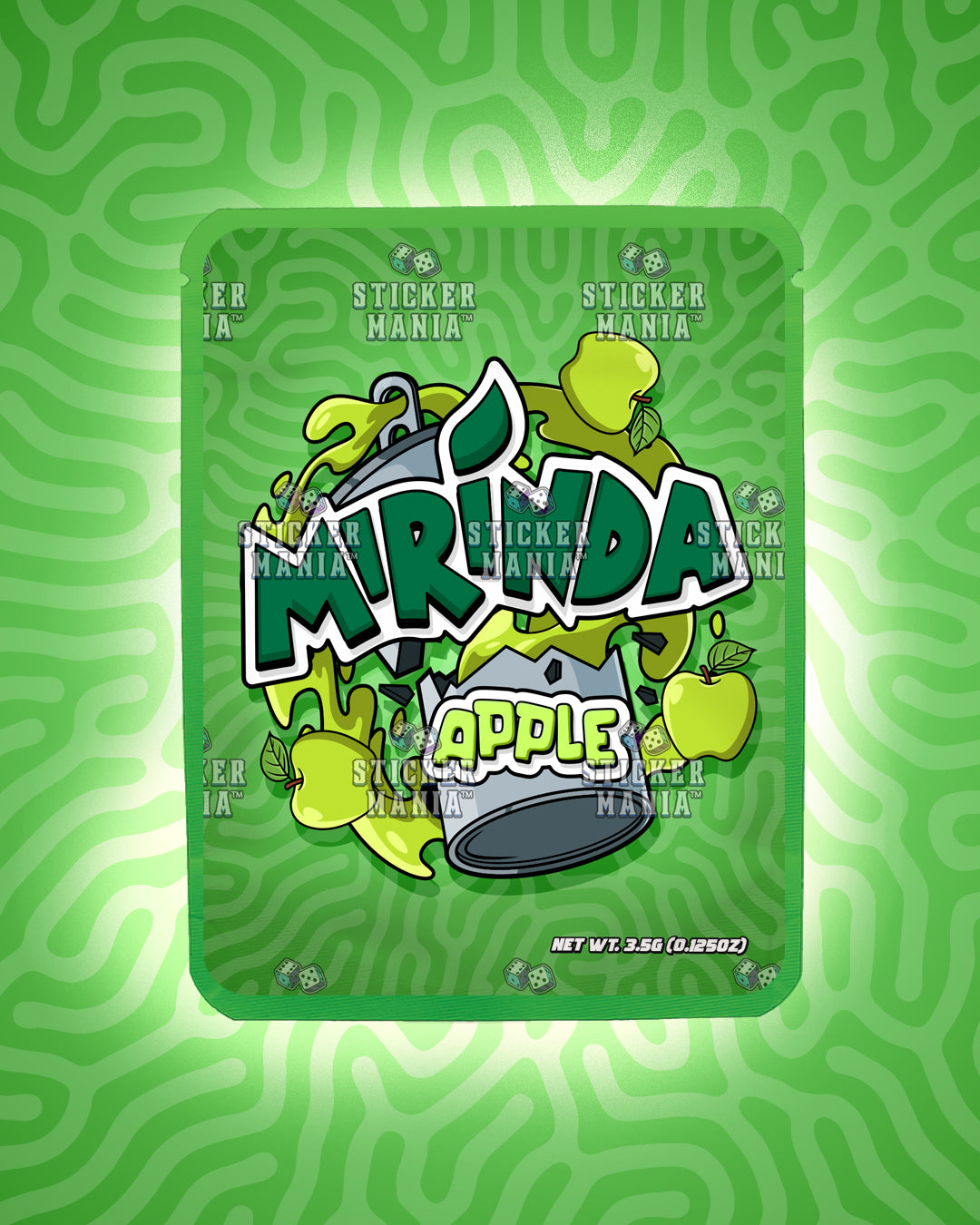 Mirinda Apple | Pre-Made Sticker Bag | 3.5g
