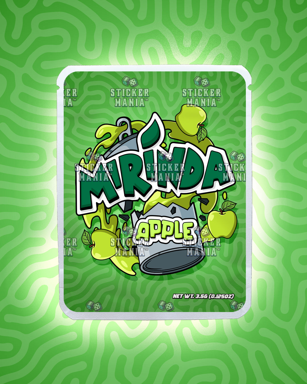 Mirinda Apple | Pre-Made Sticker Bag | 3.5g