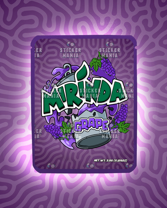 Mirinda Grape | Pre-Made Sticker Bag | 3.5g