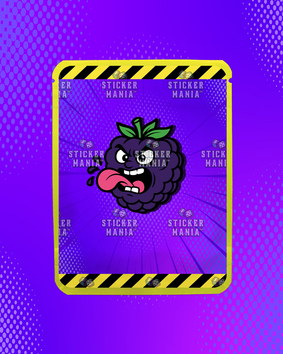 Nuclear Kush Nuke Berry | Pre-Made Sticker Bag | 3.5g