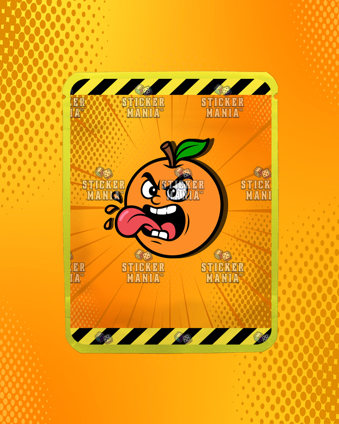 Nuclear Kush Orange Blast | Pre-Made Sticker Bag | 3.5g