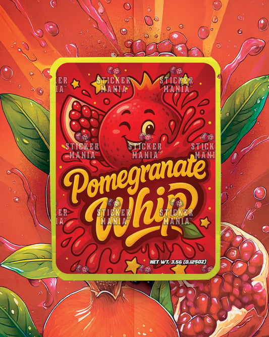Pomegranate Whip | Pre-Made Sticker Bag | 3.5g