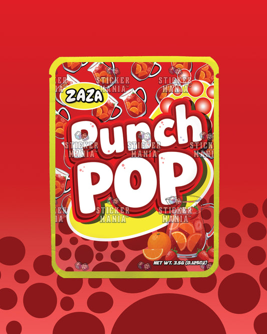 Punch Pop | Pre-Made Sticker Bag | 3.5g