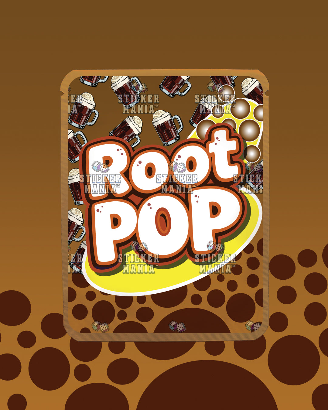 Root Pop | Pre-Made Sticker Bag | 3.5g