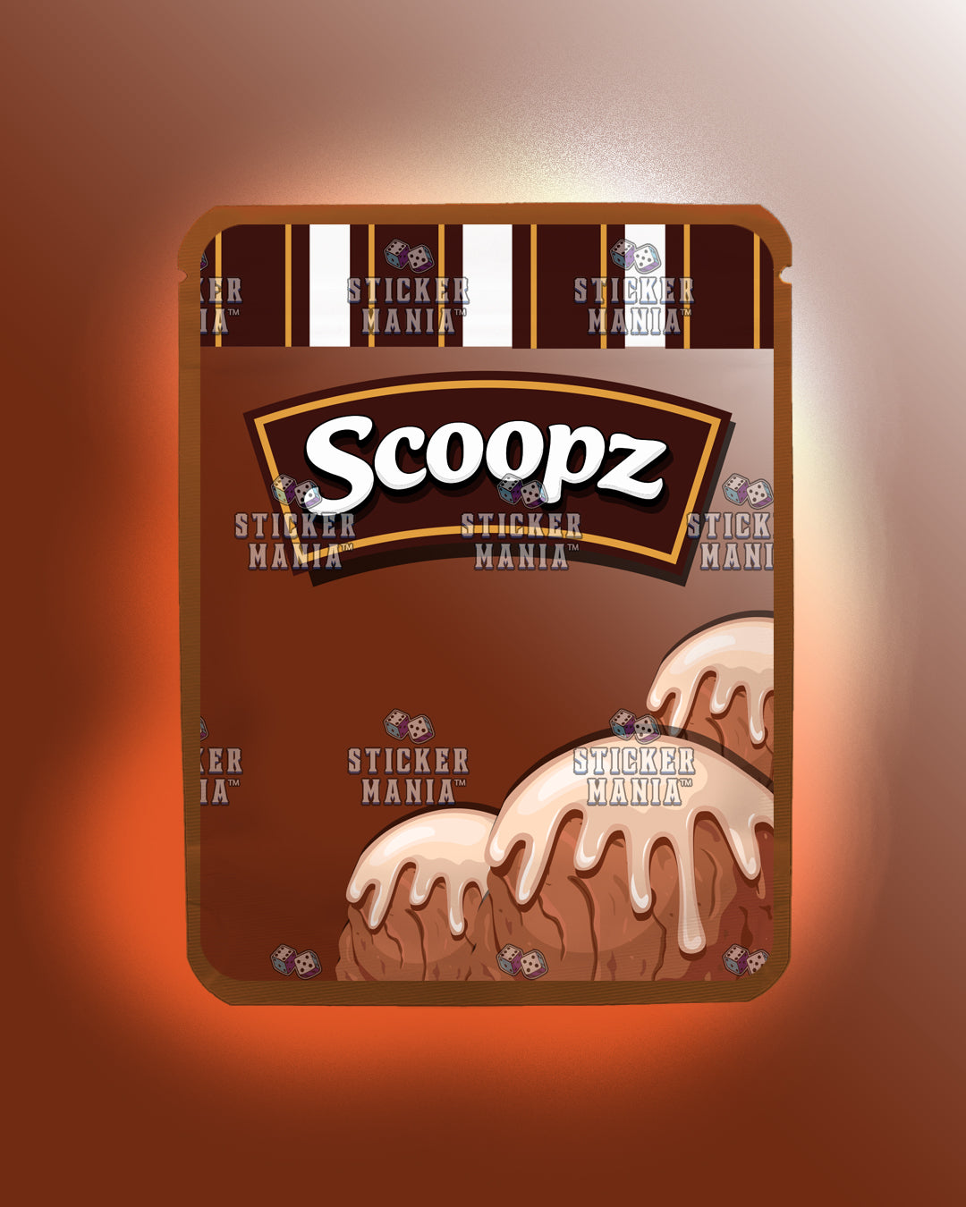 Scoopz Chocolate Dream | Pre-Made Sticker Bag | 3.5g