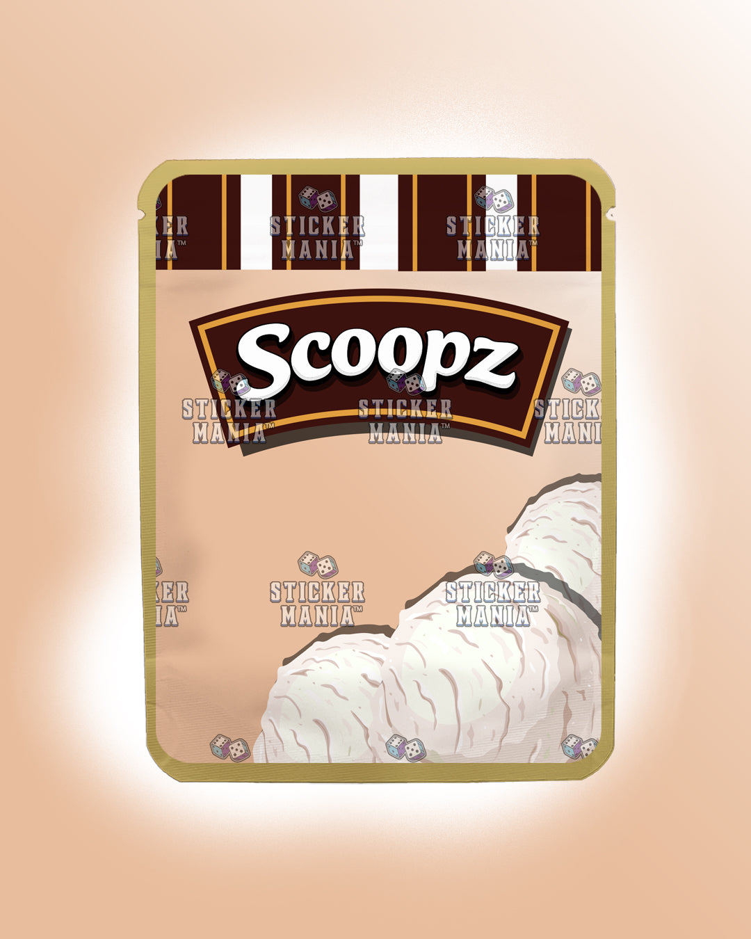 Scoopz French Vanilla | Pre-Made Sticker Bag | 3.5g