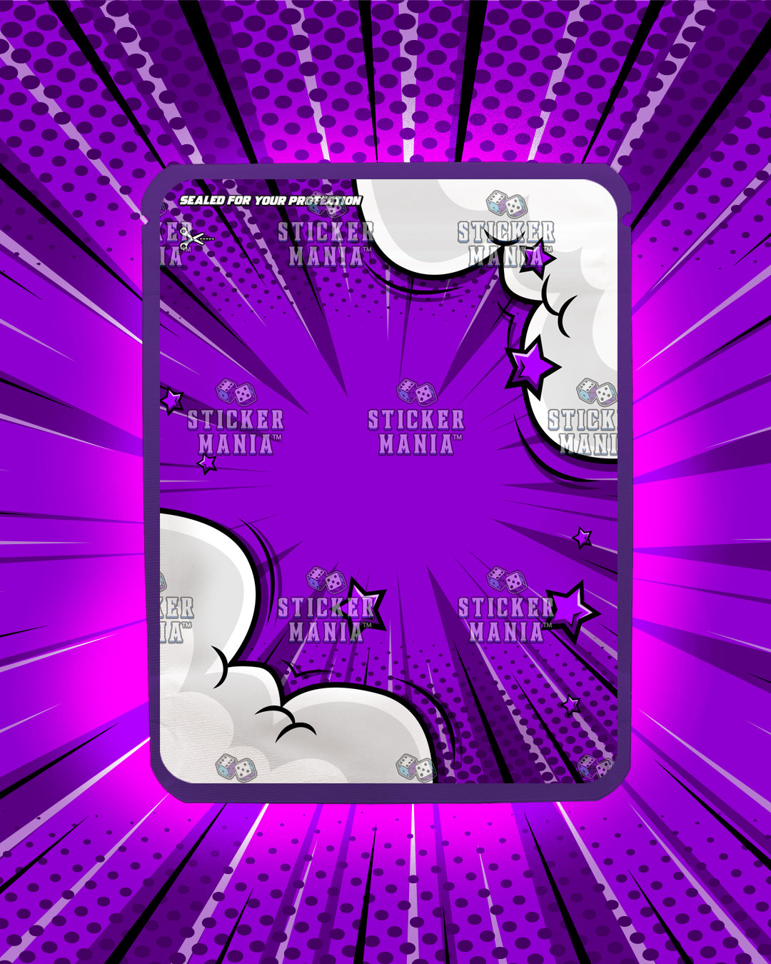 Smoked Plum | Pre-Made Sticker Bag | 3.5g