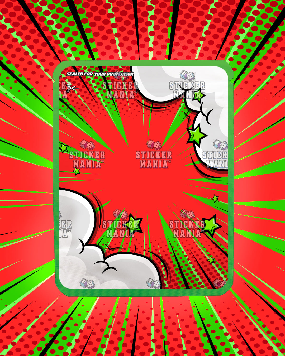 Smoked Watermelon | Pre-Made Sticker Bag | 3.5g