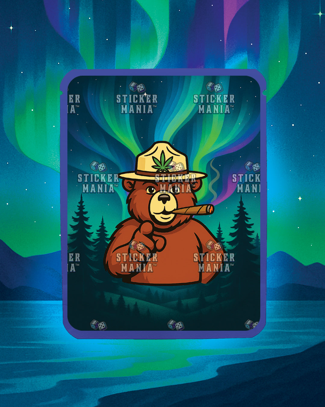 Northern Lights | Pre-Made Sticker Bag | 3.5g