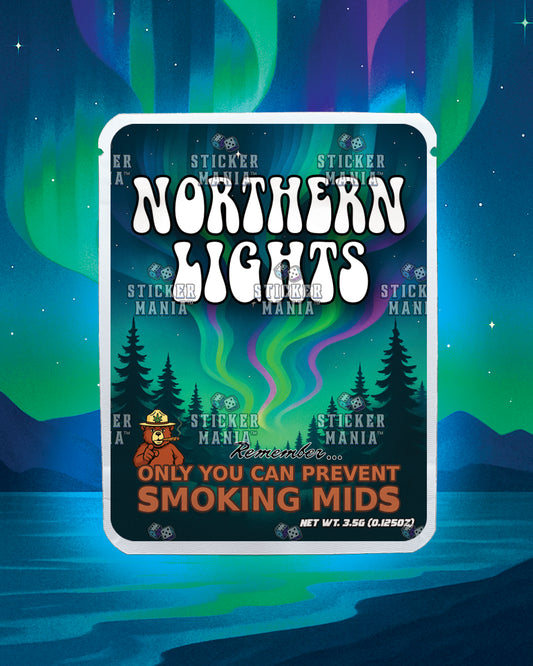 Northern Lights | Pre-Made Sticker Bag | 3.5g