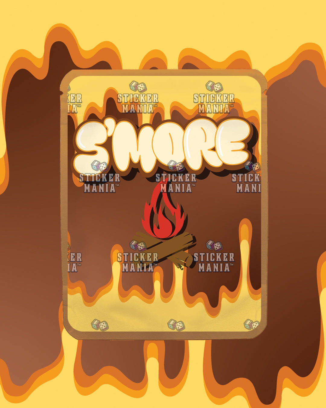 Smore Carmel | Pre-Made Sticker Bag | 3.5g