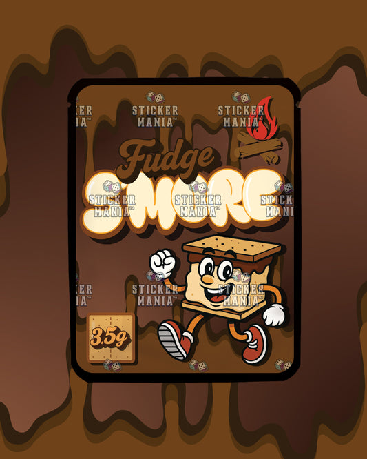 Smore Fudge | Pre-Made Sticker Bag | 3.5g