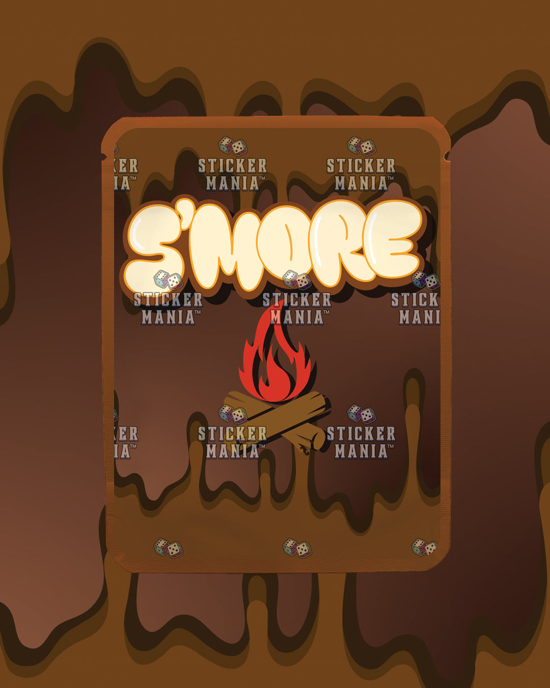 Smore Confetti | Pre-Made Sticker Bag | 3.5g