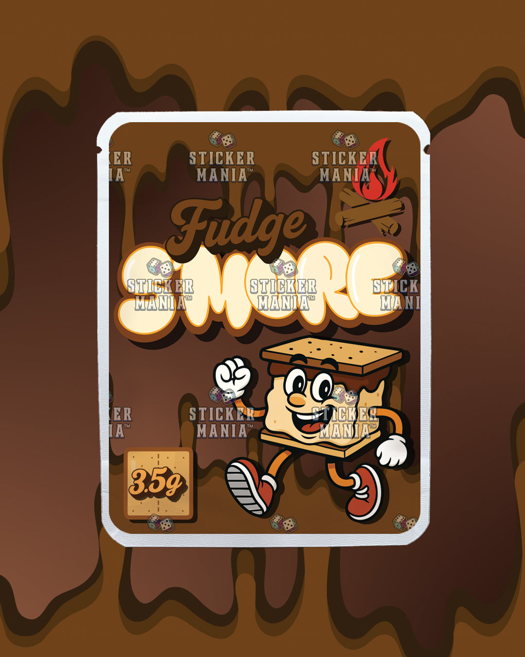 Smore Confetti | Pre-Made Sticker Bag | 3.5g