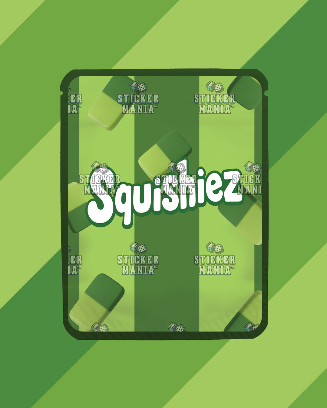 Squishiez Apple Pear | Pre-Made Sticker Bag | 3.5g
