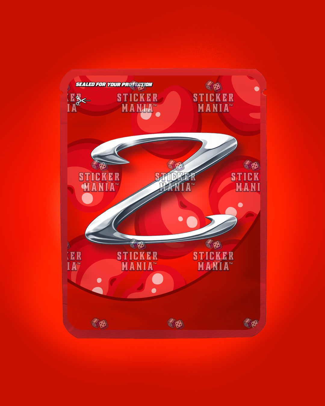 Strainz Sweet Cherry | Pre-Made Sticker Bag | 3.5g