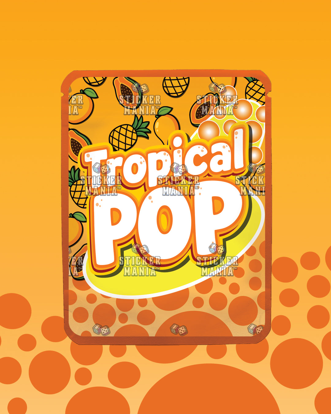 Tropical Pop | Pre-Made Sticker Bag | 3.5g