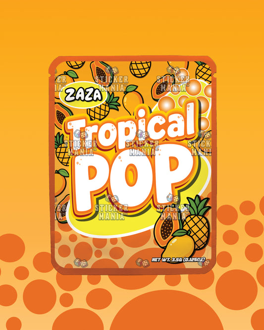 Tropical Pop | Pre-Made Sticker Bag | 3.5g