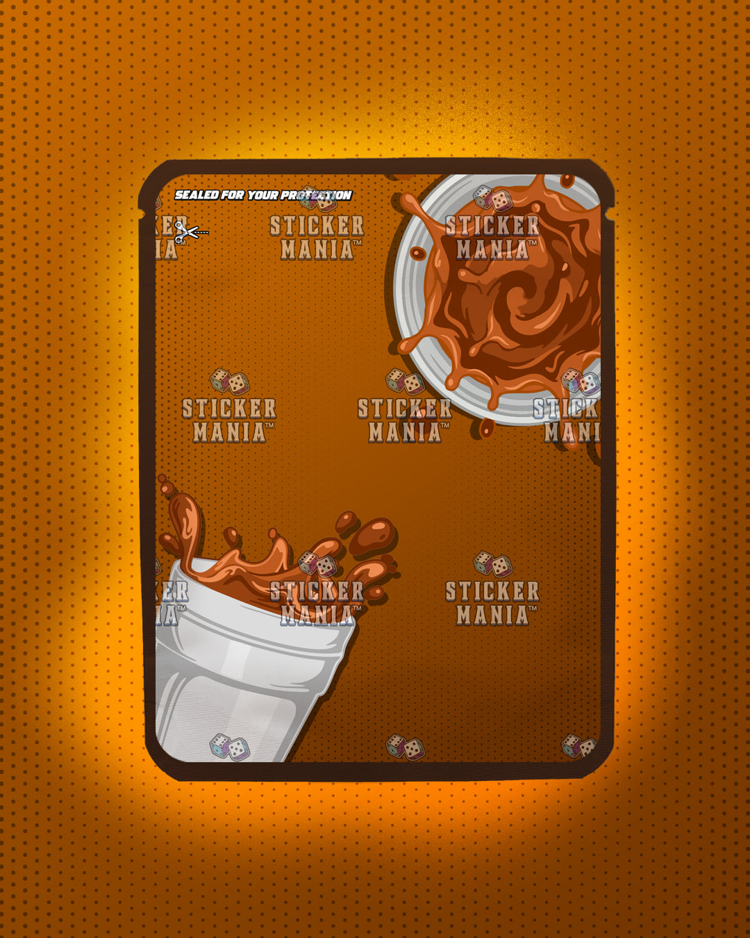 Wockyz Cola | Pre-Made Sticker Bag | 3.5g
