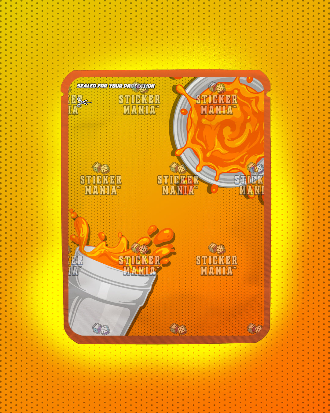 Wockyz Crush | Pre-Made Sticker Bag | 3.5g
