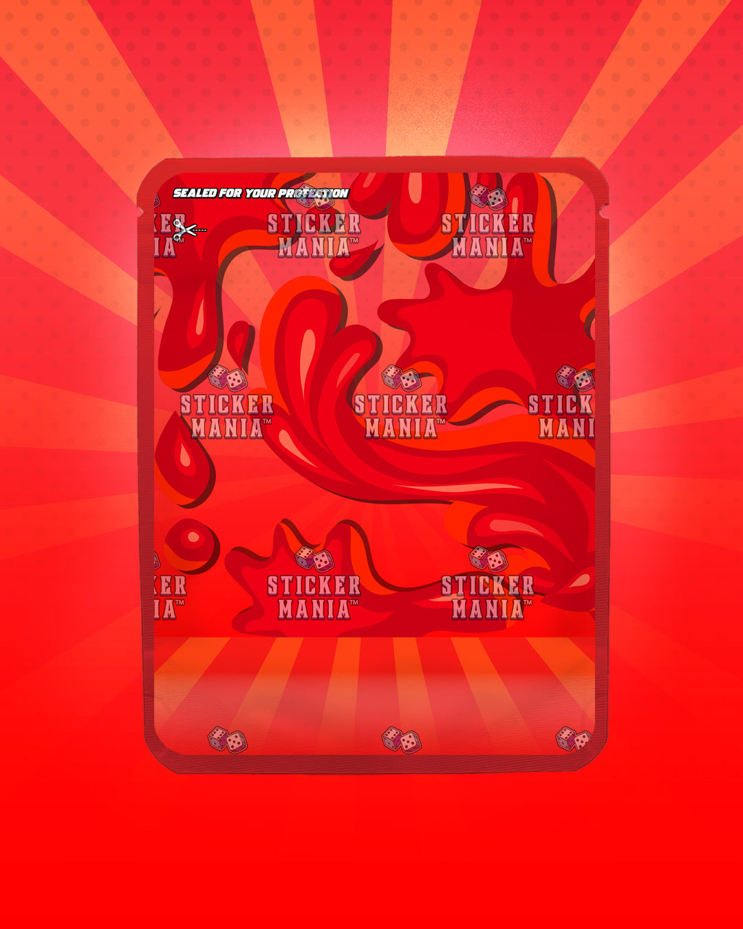 Z Fuel Strawberry | Pre-Made Sticker Bag | 3.5g
