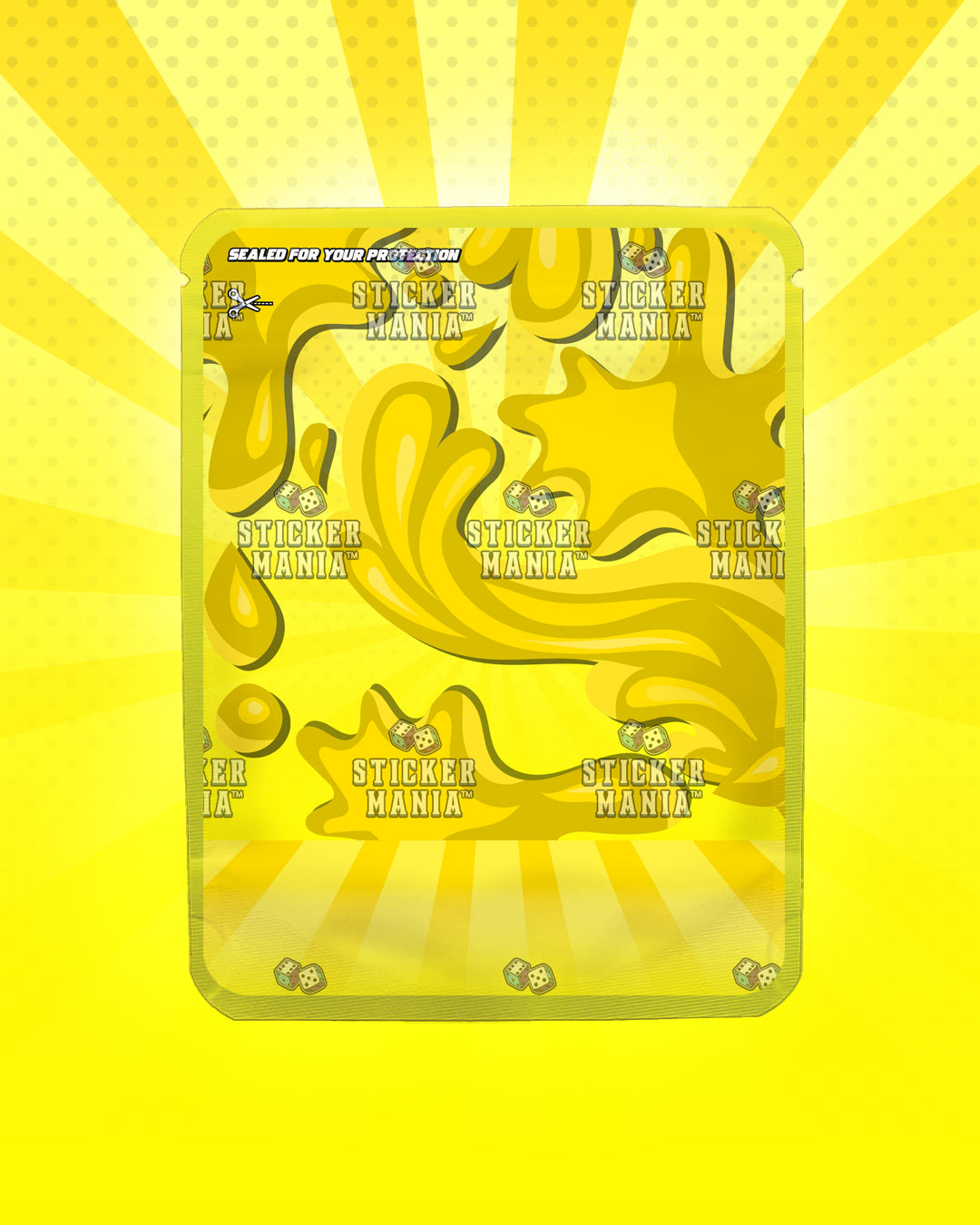 Z Fuel Yuzu Lemon | Pre-Made Sticker Bag | 3.5g